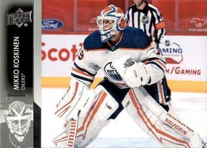 #72 Mikko Koskinen - Edmonton Oilers - 2021-22 Upper Deck Hockey