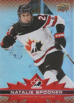 #72 Natalie Spooner - Canada - 2021-22 Upper Deck Tim Hortons Team Canada Hockey