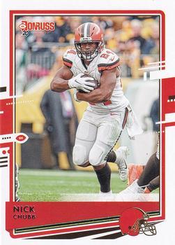 #72 Nick Chubb - Cleveland Browns - 2020 Donruss Football