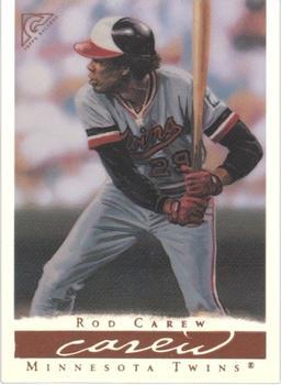 #72 Rod Carew - Minnesota Twins - 2003 Topps Gallery Hall of Fame - Artist's Proofs Baseball