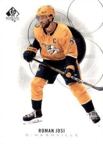#72 Roman Josi - Nashville Predators - 2020-21 SP Authentic Hockey
