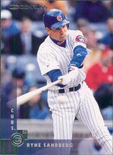 #72 Ryne Sandberg - Chicago Cubs - 1997 Donruss Baseball