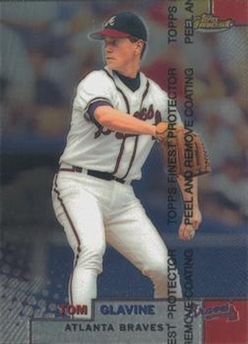 #72 Tom Glavine - Atlanta Braves - 1999 Finest Baseball