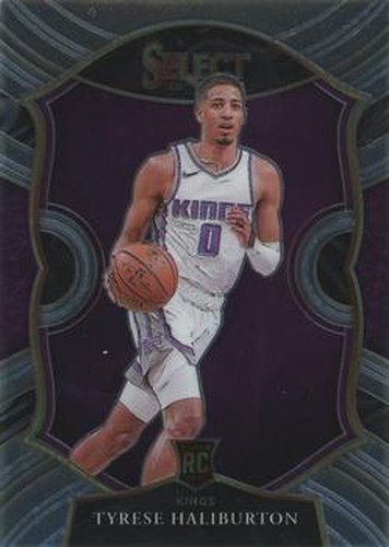 #72 Tyrese Haliburton - Sacramento Kings - 2020-21 Panini Select Basketball