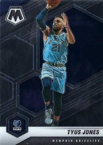 #72 Tyus Jones - Memphis Grizzlies - 2020-21 Panini Mosaic Basketball