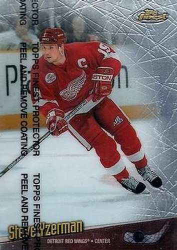 #72 Steve Yzerman - Detroit Red Wings - 1998-99 Finest Hockey
