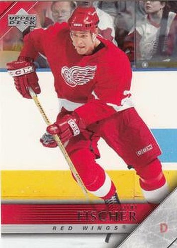 #72 Jiri Fischer - Detroit Red Wings - 2005-06 Upper Deck Hockey