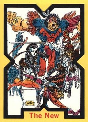 #72 The New - 1991 Marvel Comic Images X-Force