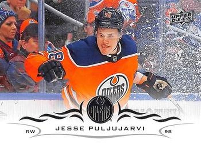 #72 Jesse Puljujarvi - Edmonton Oilers - 2018-19 Upper Deck Hockey