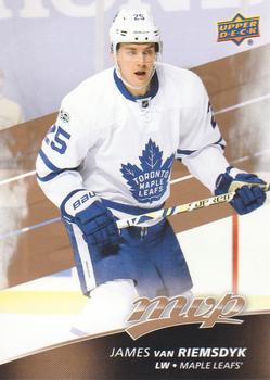#72 James van Riemsdyk - Toronto Maple Leafs - 2017-18 Upper Deck MVP Hockey
