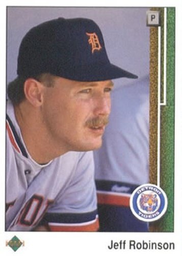 #472 Jeff Robinson - Detroit Tigers - 1989 Upper Deck Baseball