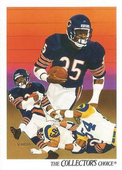 #72 Neal Anderson - Chicago Bears - 1991 Upper Deck Football