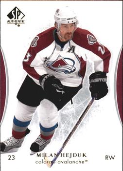 #72 Milan Hejduk - Colorado Avalanche - 2007-08 SP Authentic Hockey