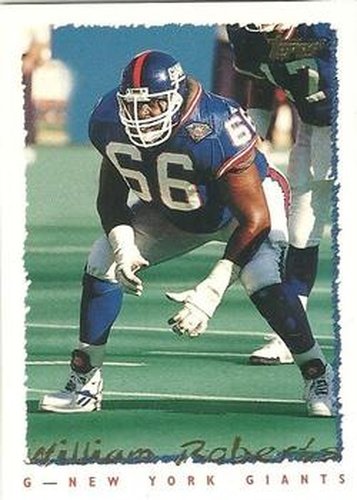 #72 William Roberts - New York Giants - 1995 Topps Football