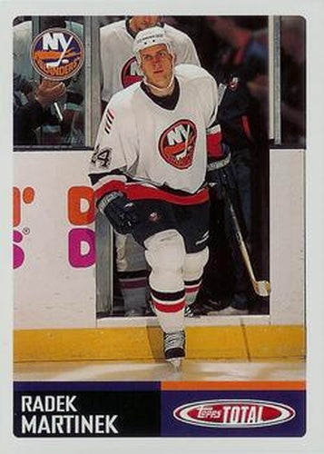 #72 Radek Martinek - New York Islanders - 2002-03 Topps Total Hockey