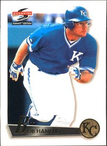 #72 Bob Hamelin - Kansas City Royals - 1995 Summit Baseball