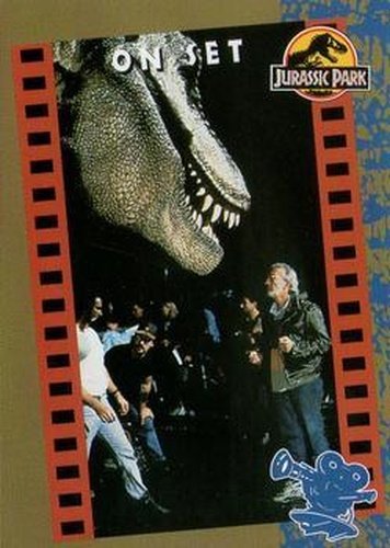 #72 The Movie By Steven Spielberg - 1993 Topps Jurassic Park