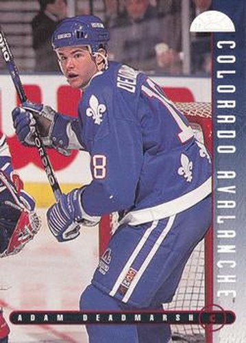 #72 Adam Deadmarsh - Colorado Avalanche - 1995-96 Leaf Hockey