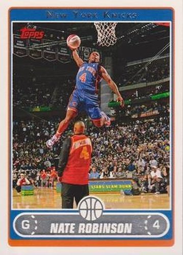 #72 Nate Robinson - New York Knicks - 2006-07 Topps Basketball