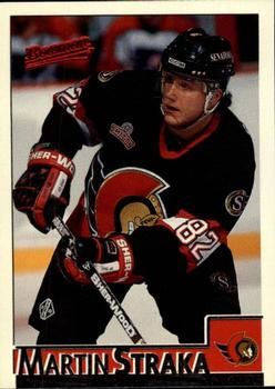 #72 Martin Straka - Ottawa Senators - 1995-96 Bowman Hockey