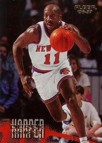 #72 Derek Harper - New York Knicks - 1996-97 Fleer Basketball