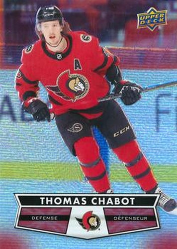 #72 Thomas Chabot - Ottawa Senators - 2021-22 Upper Deck Tim Hortons Hockey