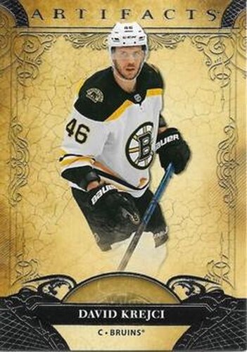 #72 David Krejci - Boston Bruins - 2020-21 Upper Deck Artifacts Hockey