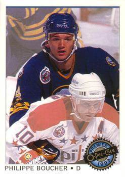 #72 Philippe Boucher - Buffalo Sabres - 1992-93 O-Pee-Chee Premier Hockey