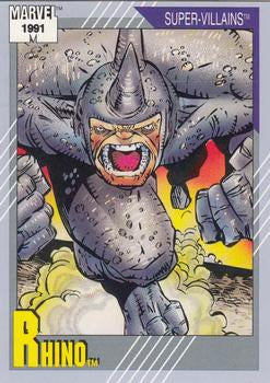 #73 Rhino - 1991 Impel Marvel Universe Series II