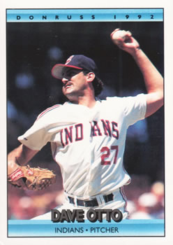 #730 Dave Otto - Cleveland Indians - 1992 Donruss Baseball