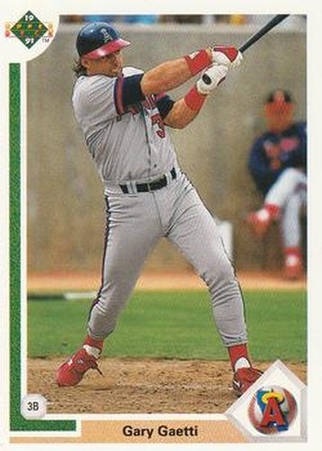 #731 Gary Gaetti - California Angels - 1991 Upper Deck Baseball