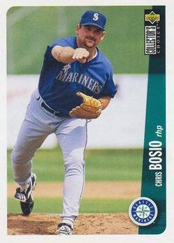 #731 Chris Bosio - Seattle Mariners - 1996 Collector's Choice Baseball