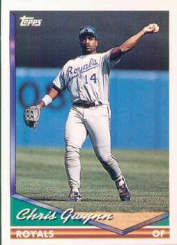 #731 Chris Gwynn - Kansas City Royals - 1994 Topps Baseball