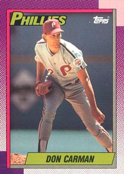 #731 Don Carman - Philadelphia Phillies - 1990 O-Pee-Chee Baseball