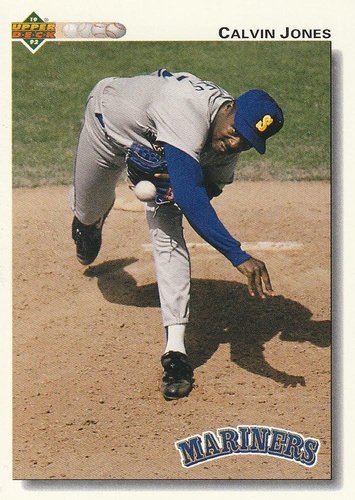 #731 Calvin Jones - Seattle Mariners - 1992 Upper Deck Baseball