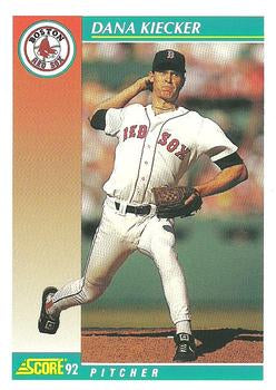 #732 Dana Kiecker - Boston Red Sox - 1992 Score Baseball