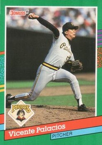 #732 Vicente Palacios - Pittsburgh Pirates - 1991 Donruss Baseball