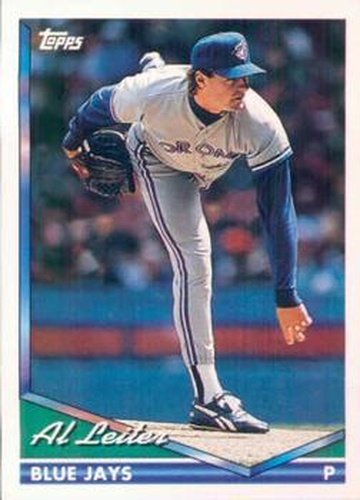 #732 Al Leiter - Toronto Blue Jays - 1994 Topps Baseball