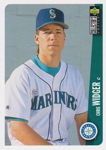 #732 Chris Widger - Seattle Mariners - 1996 Collector's Choice Baseball