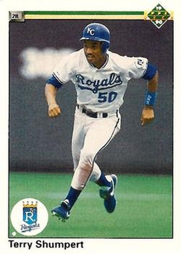 #733 Terry Shumpert - Kansas City Royals - 1990 Upper Deck Baseball