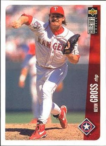 #733 Kevin Gross - Texas Rangers - 1996 Collector's Choice Baseball