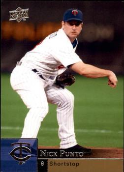 #733 Nick Punto - Minnesota Twins - 2009 Upper Deck Baseball