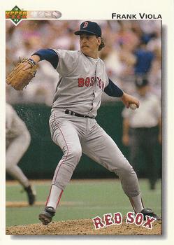 #733 Frank Viola - Boston Red Sox - 1992 Upper Deck Baseball
