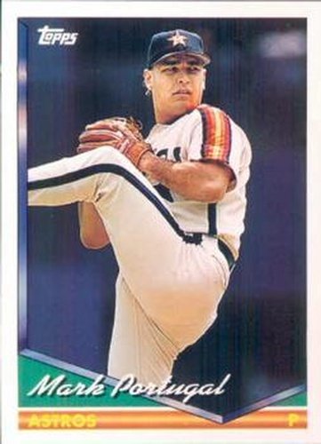 #734 Mark Portugal - Houston Astros - 1994 Topps Baseball
