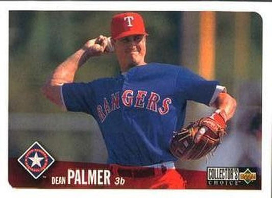 #735 Dean Palmer - Texas Rangers - 1996 Collector's Choice Baseball