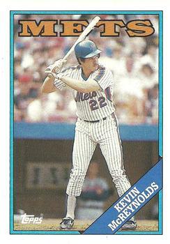 #735 Kevin McReynolds - New York Mets - 1988 Topps Baseball