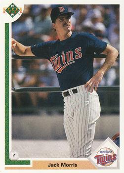 #736 Jack Morris - Minnesota Twins - 1991 Upper Deck Baseball