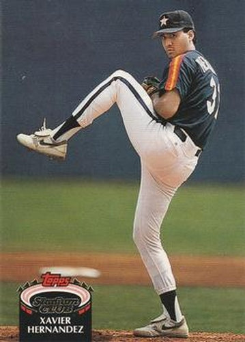 #736 Xavier Hernandez - Houston Astros - 1992 Stadium Club Baseball