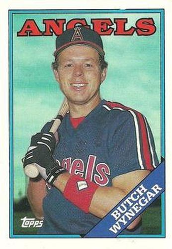 #737 Butch Wynegar - California Angels - 1988 Topps Baseball