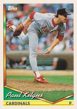 #737 Paul Kilgus - St. Louis Cardinals - 1994 Topps Baseball